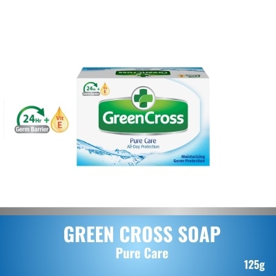 GREEN CROSS Moisturizing Germ Protection Bar Pure Care 125g