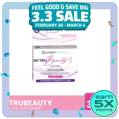 GENWELL GENWELL TruBeauty Food Supplement 500mg 30s