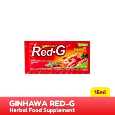 GINHAWA RED G GINHAWA RED G Herbal Food Supplement Ready to Drink 15mL