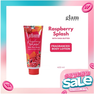 GLAMWORKS Raspberry Splash Fragrance Body Lotion 400ml image