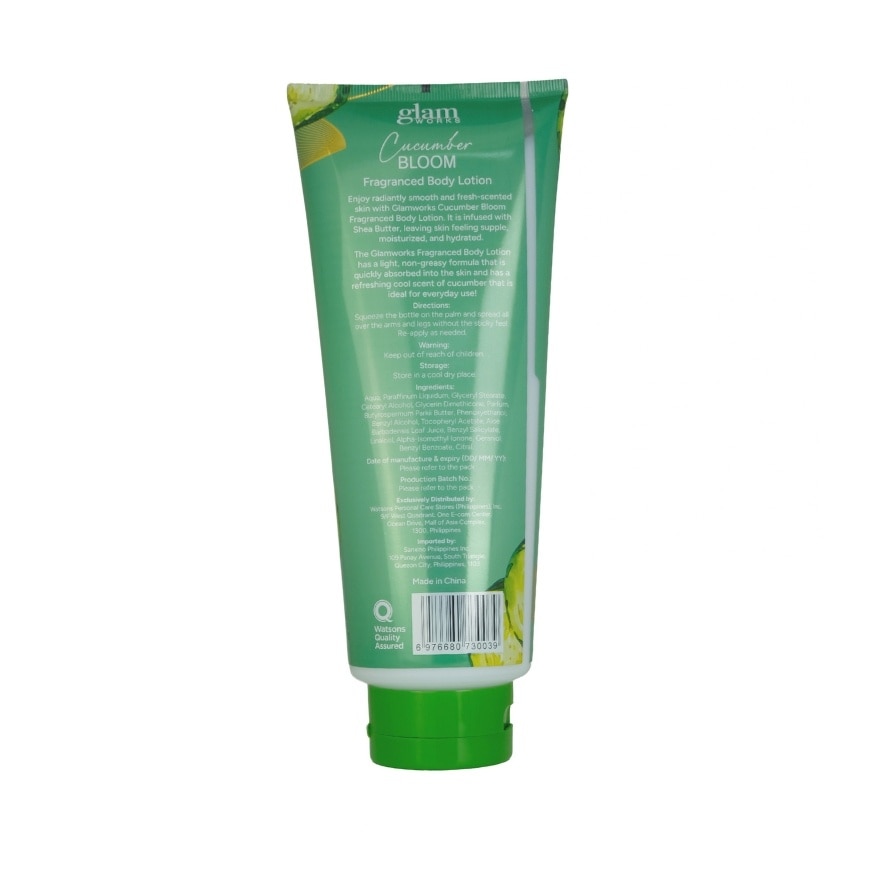Cucumber Bloom Fragrance Body Lotion 400ml image