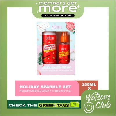 GLAMWORKS GLAM WORKS Holiday Sparkle Champagne Apple Honey Gift Set image