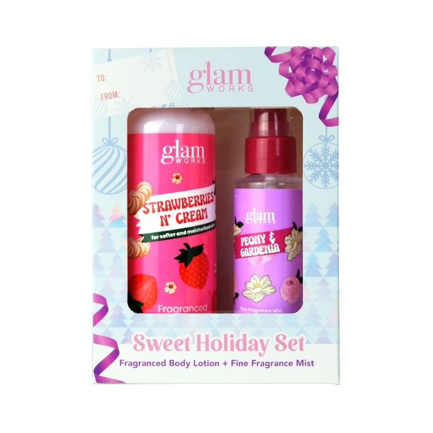 GLAM WORKS Strawberry Peony Gift Set image