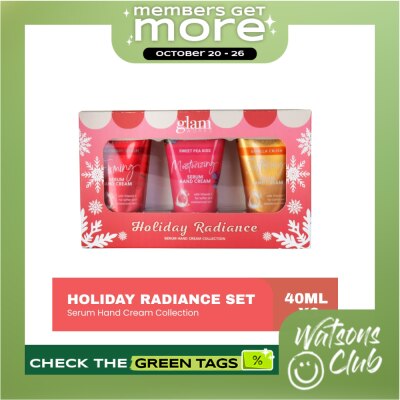GLAMWORKS GLAM WORKS Holiday Radiance Serum Hand Cream Collection Set image