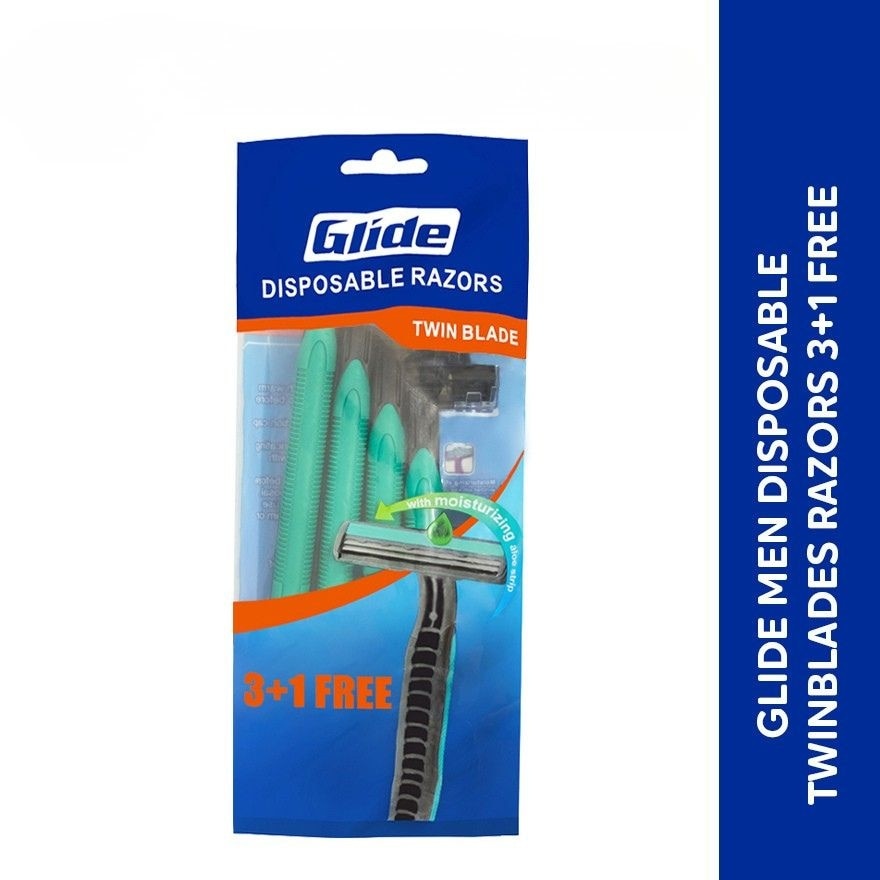 Disposable Razors Twin Blade 3+1