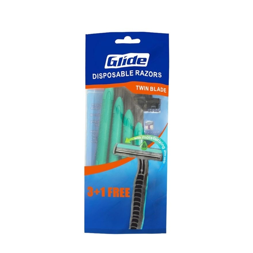 Disposable Razors Twin Blade 3+1