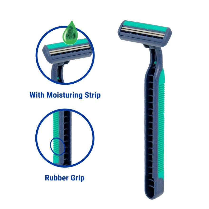 Disposable Razors Twin Blade 6+2
