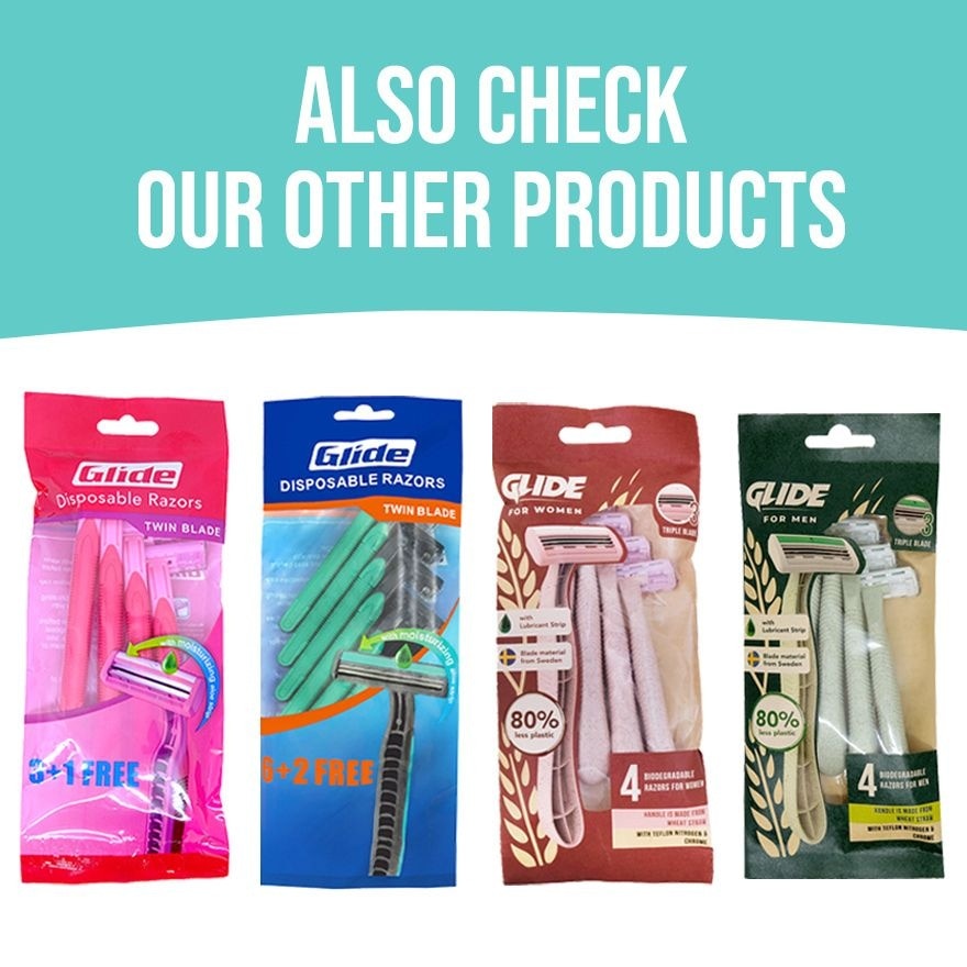 Disposable Razors Twin Blade 6+2