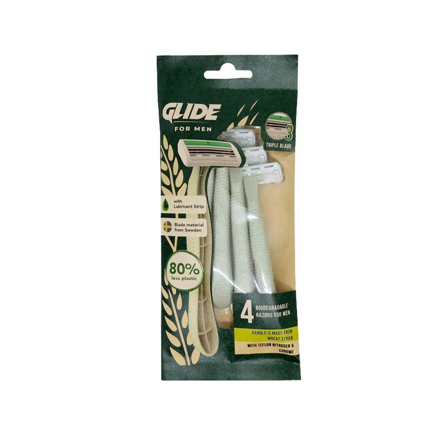 Men Triple Blade Sustainable Razor 4s