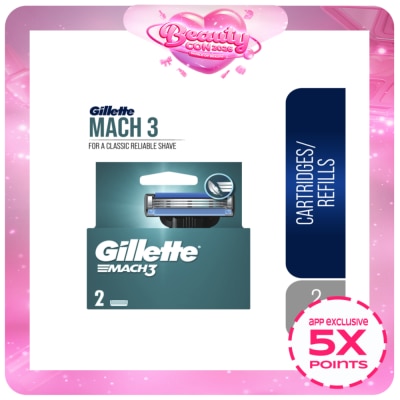 GILLETTE - GILLETTE Mach 3 Refill 2s