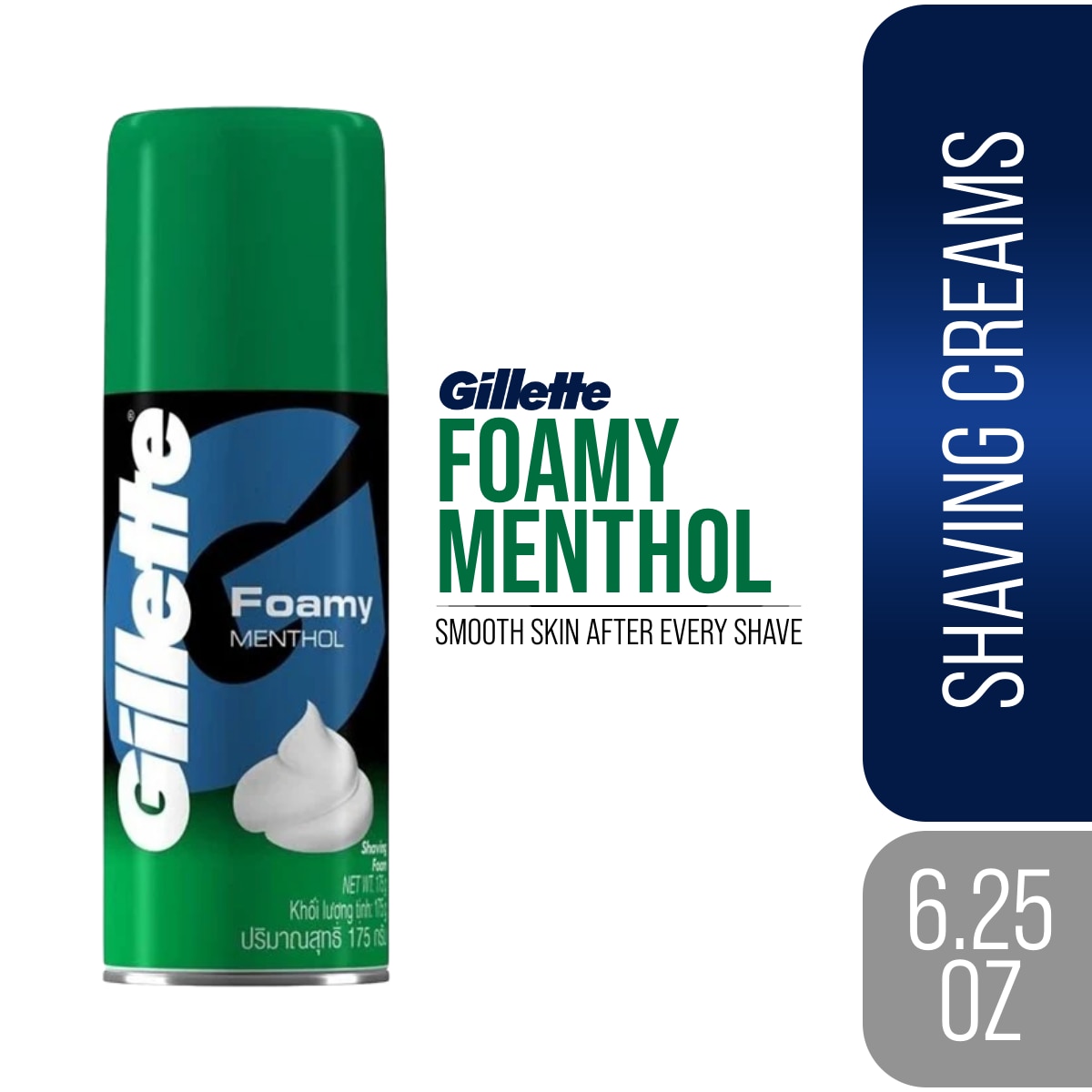 Foamy Menthol 6.25Oz