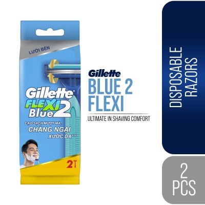 GILLETTE Blue 2 Pivot Razor Blades Pack 2s