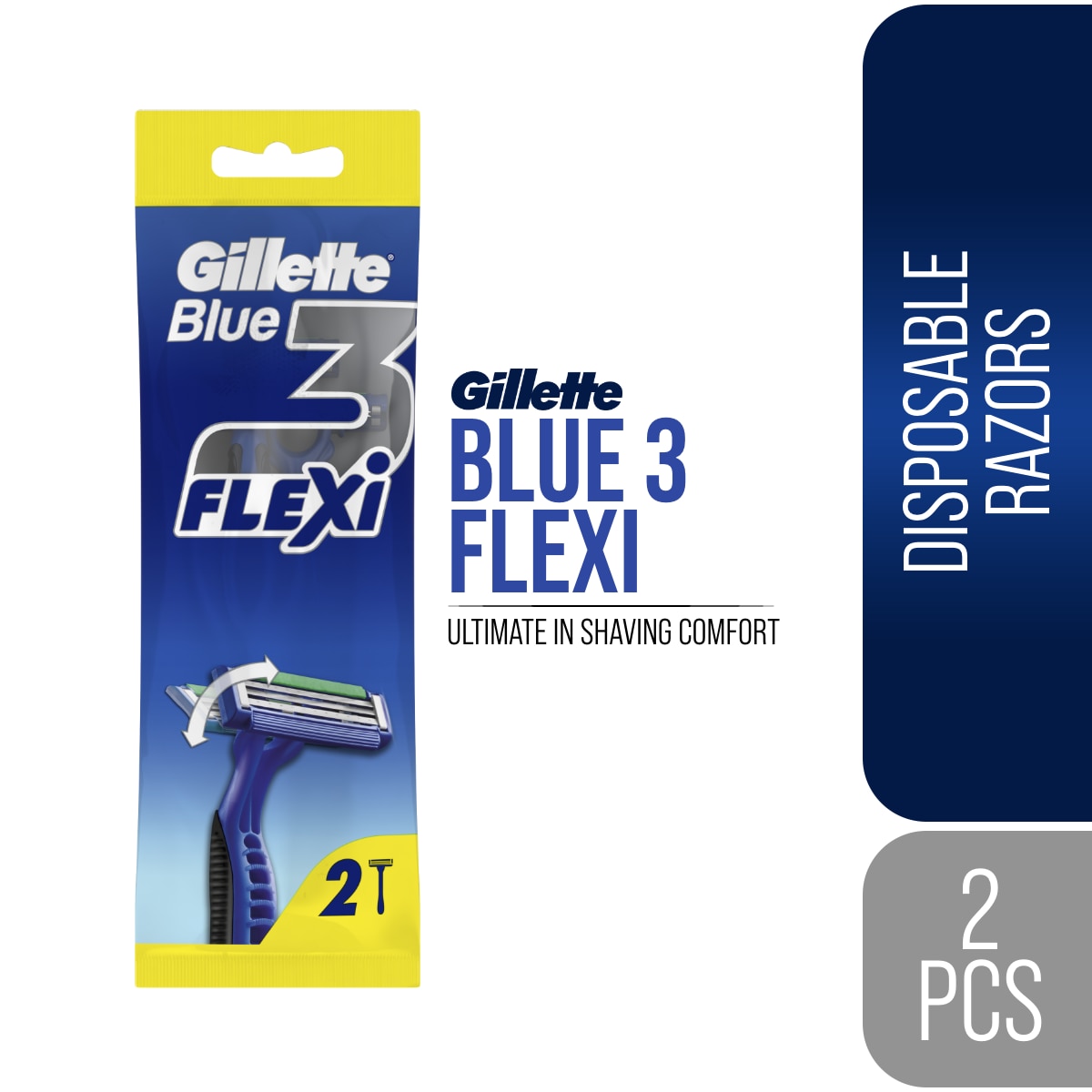 Blue 3 Comfort Blister Pack 2s