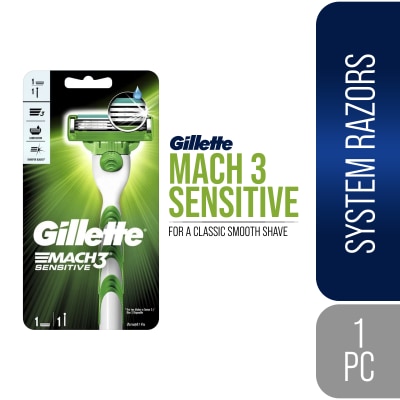 GILLETTE Mach 3 Sensitive Razor