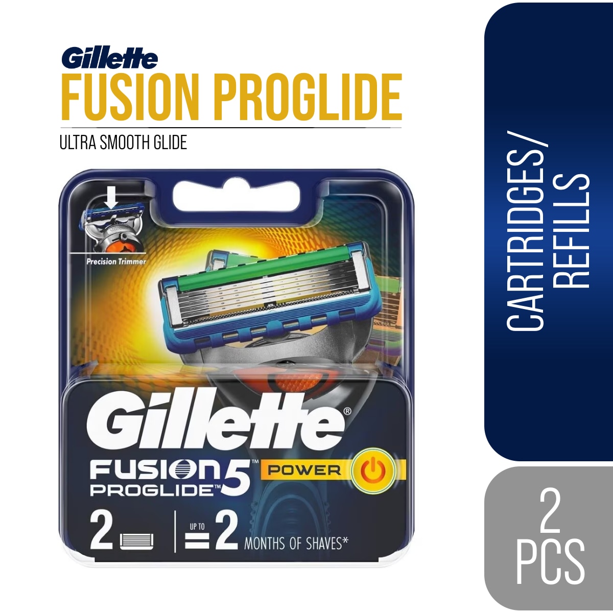 Fusion ProGlide Power Cartridge 2s