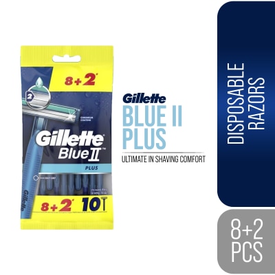 GILLETTE Blue 2 Plus 10s Pack