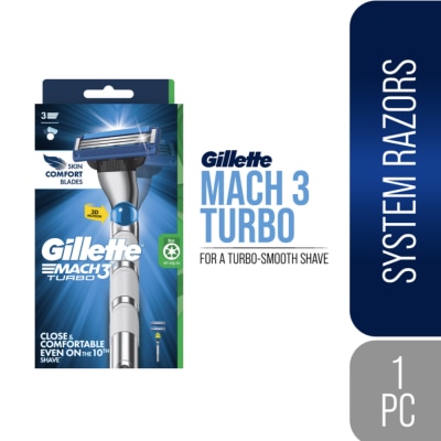 GILLETTE - GILLETTE Mach3 Turbo 3D Motion Razor 1s