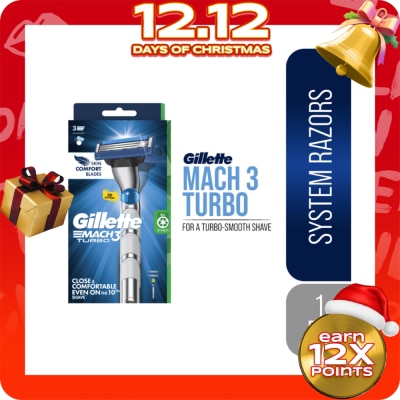 GILLETTE Mach3 Turbo 3D Motion Razor 1s