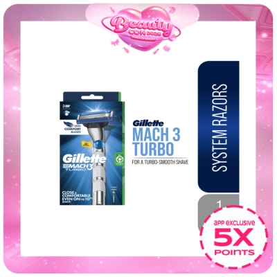 GILLETTE - GILLETTE Mach3 Turbo 3D Motion Razor 1s