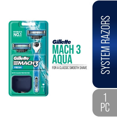 GILLETTE Mach3 Aqua Grip Razor 1s