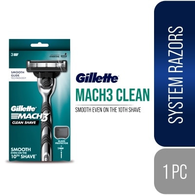 GILLETTE GILLETTE Mach 3 Charcoal Razor 1Up image