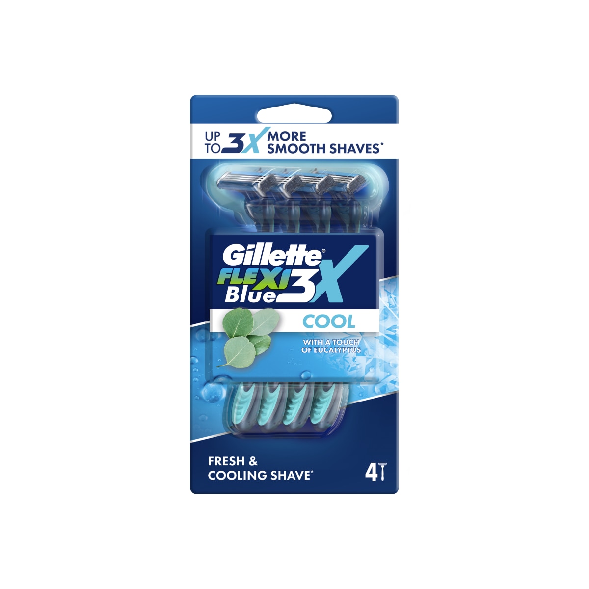 Blue 3 Ice Breaker 4s Blister Pack