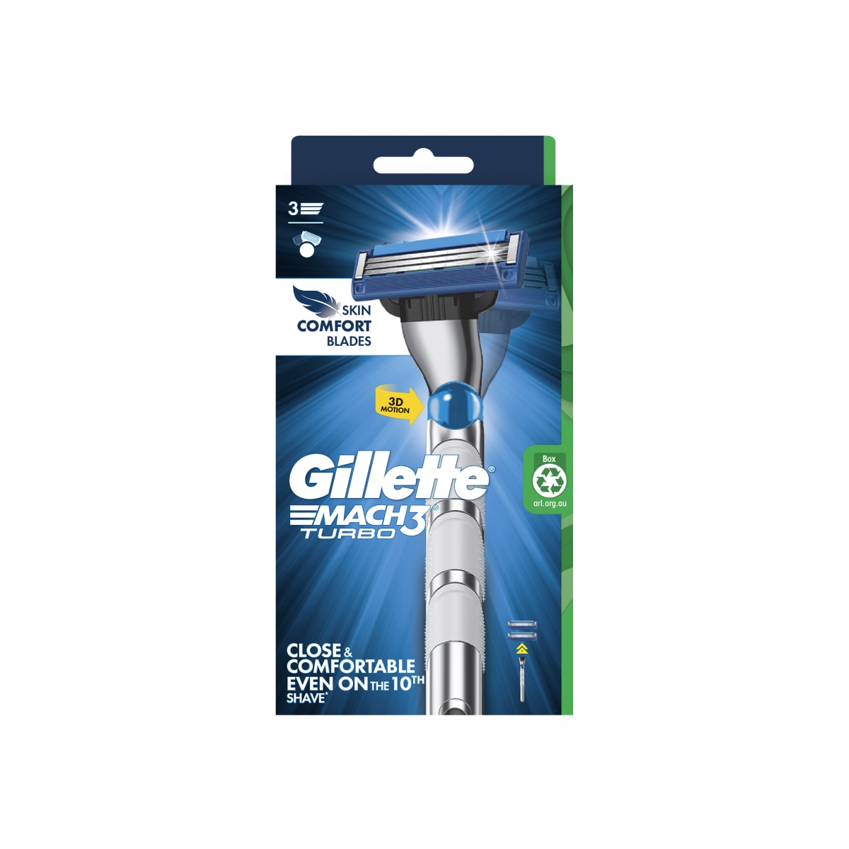 Mach3 Turbo 3D Motion Razor 1s