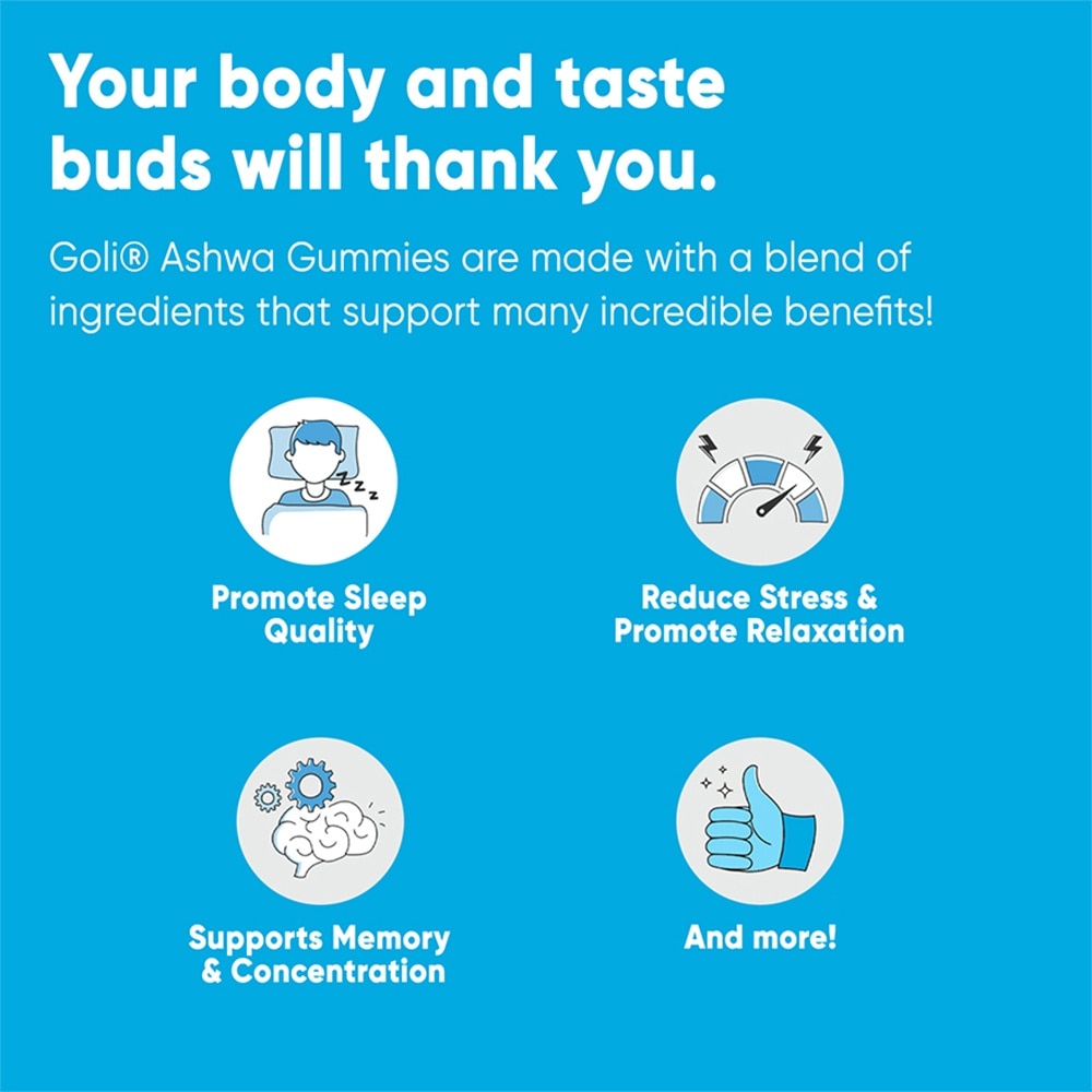 GOLI Ashwagandha Gummies 30s