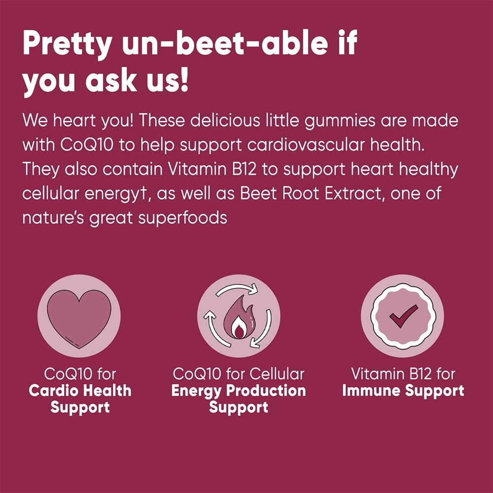 GOLI Beets Cardio Gummies 60s