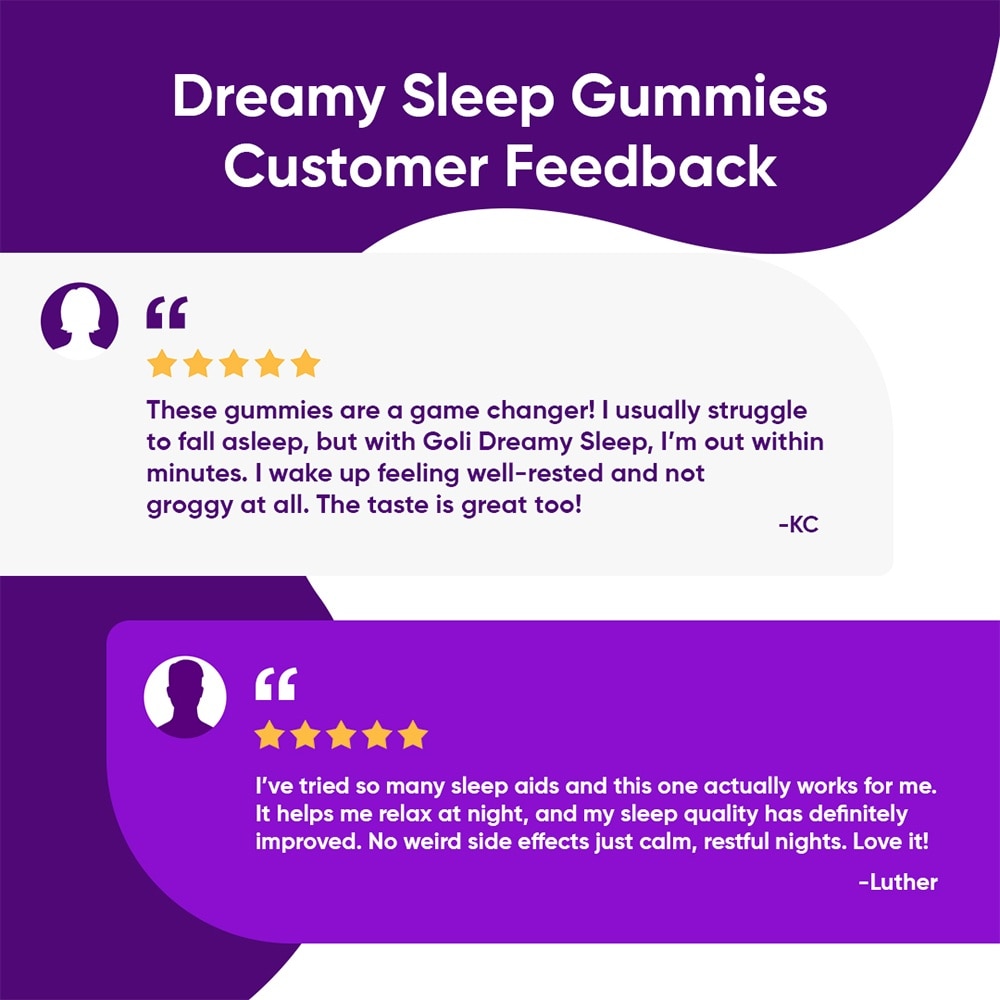 GOLI Dreamy Sleep Gummies 30s