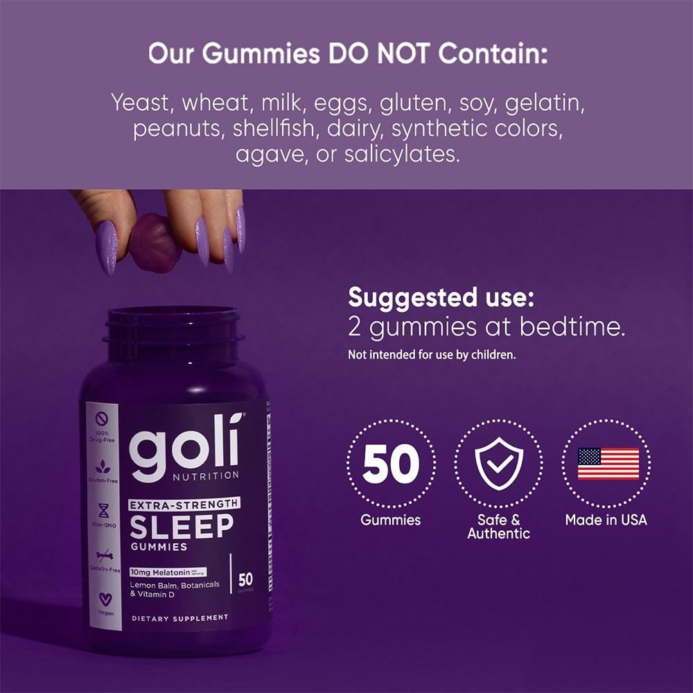 GOLI Extra-Strength Sleep 50s