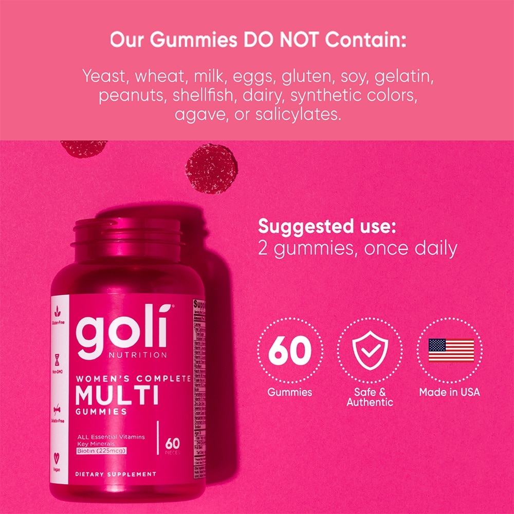 GOLI Womens Complete Multi Gummies