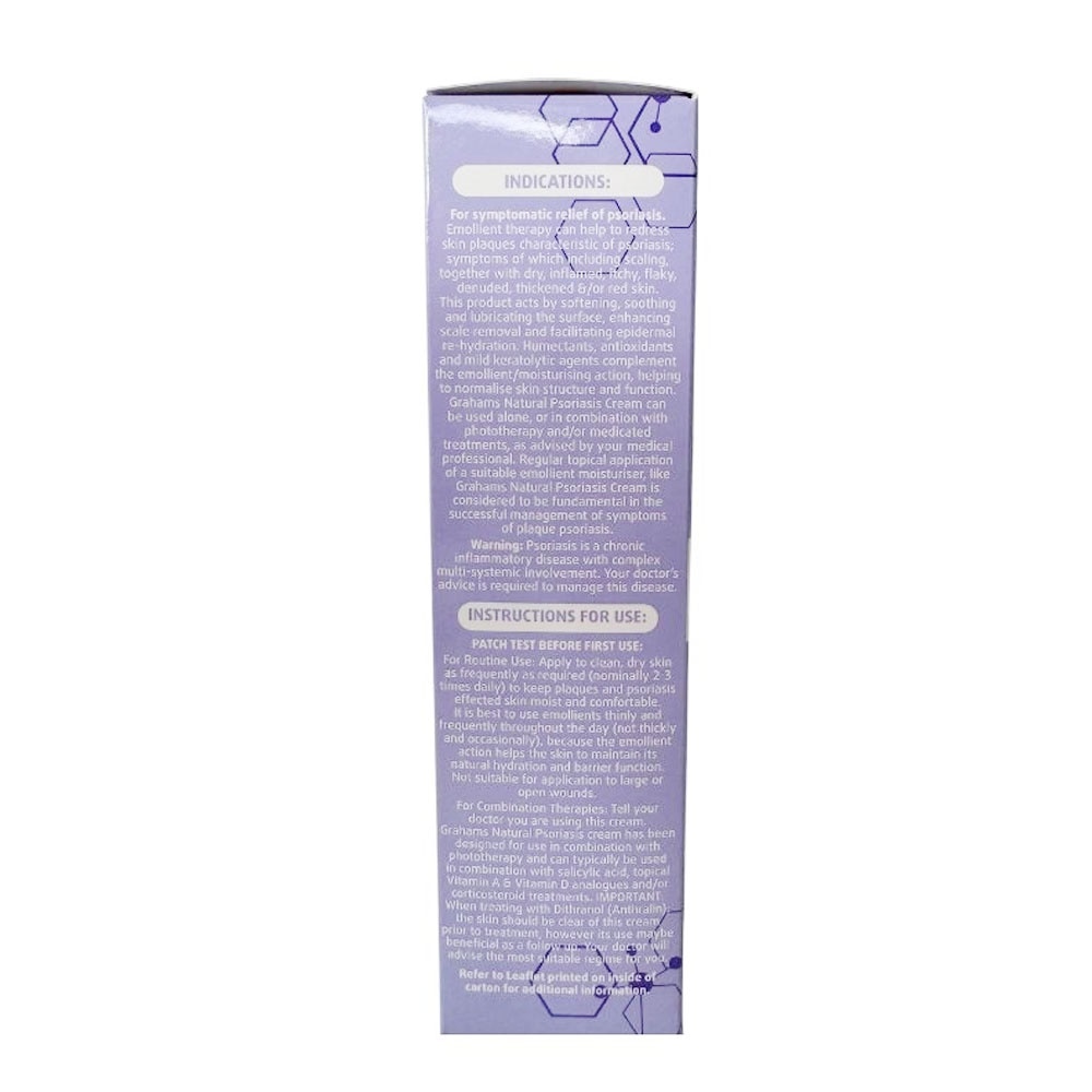 GRAHAMS NATURAL Psoriasis Cream 75g