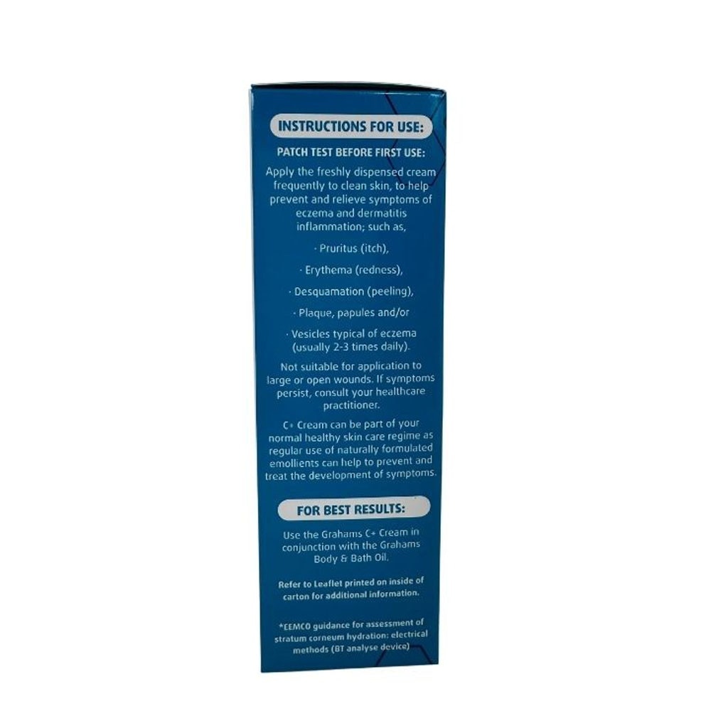 GRAHAMS NATURAL C Plus Eczema Cream 50g