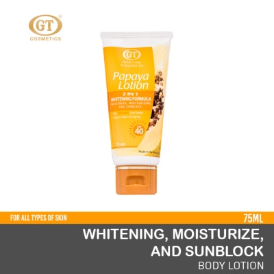 GT COSMETICS - Papaya Lotion 75ml