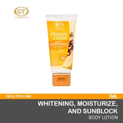 GT COSMETICS Papaya Lotion 75ml