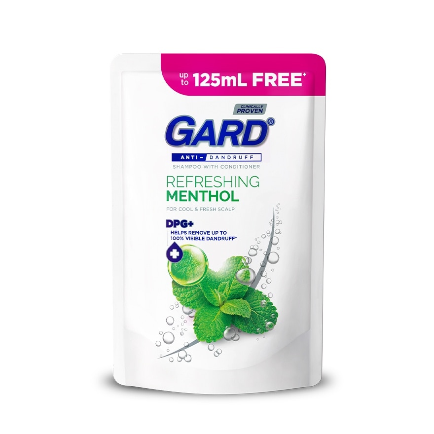 Gard Refreshing Menthol Shampoo 420ml Doy image