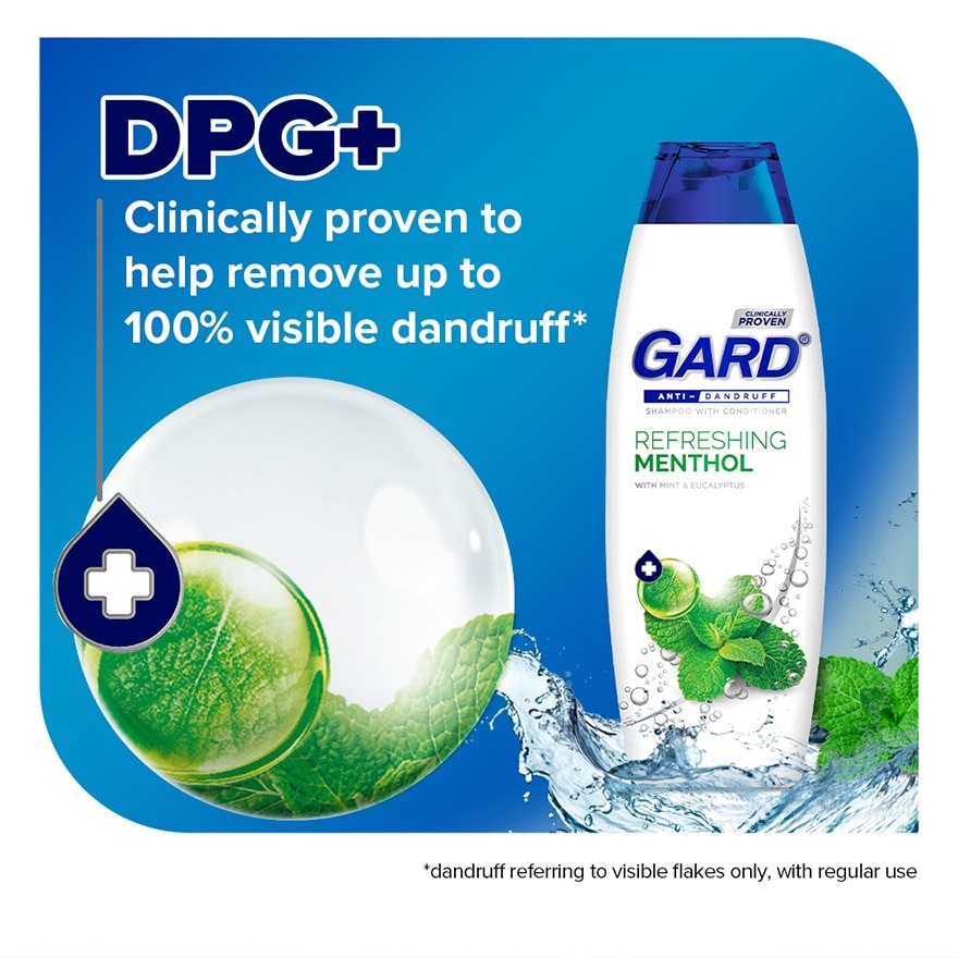 Gard Shampoo Refreshing Menthol 350mL