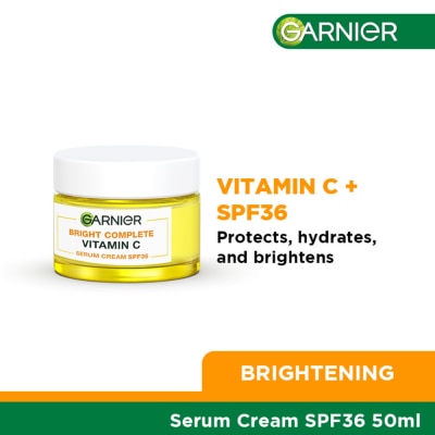 GARNIER - Bright Complete SPF36 Muti-Action Whitening Serum Cream 50mL