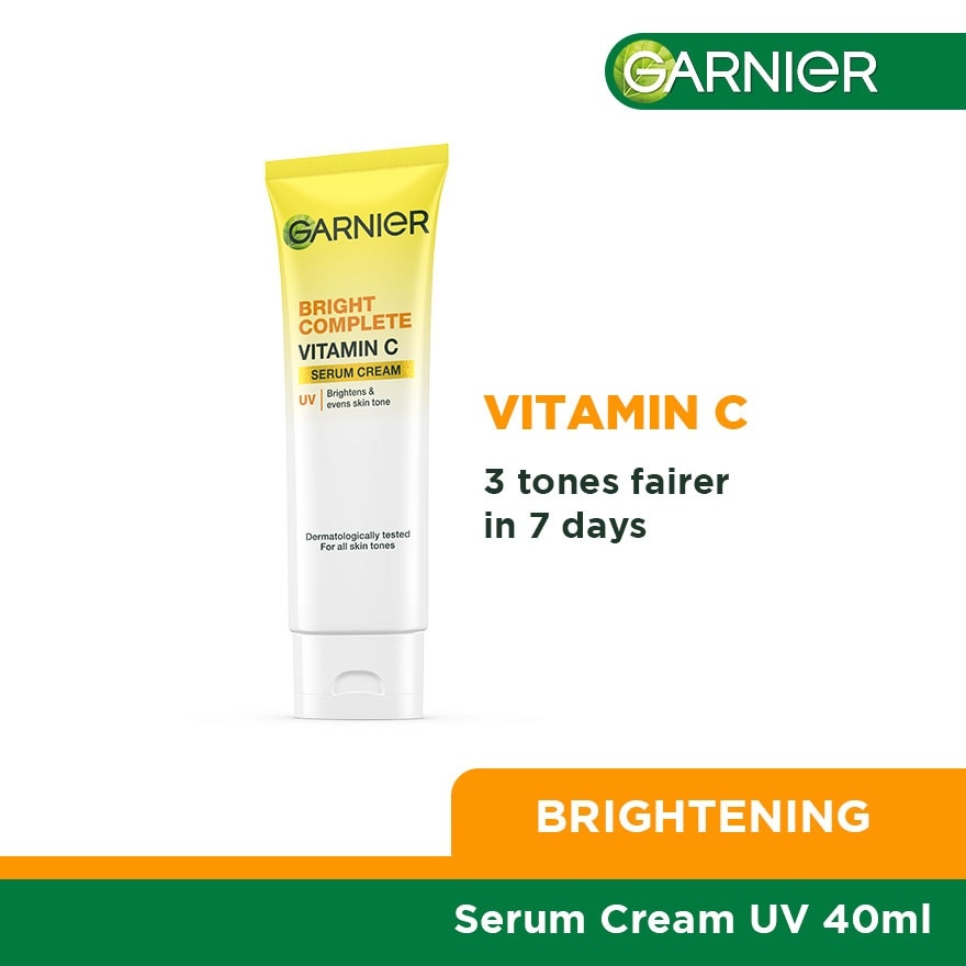 Bright Complete 12HR Shine Free Muti-Action Whitening Serum Cream 40mL