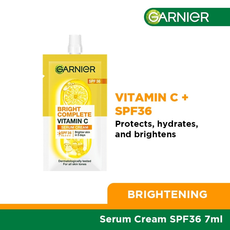 Bright Complete SPF36 Muti-Action Whitening Serum Cream 7mL