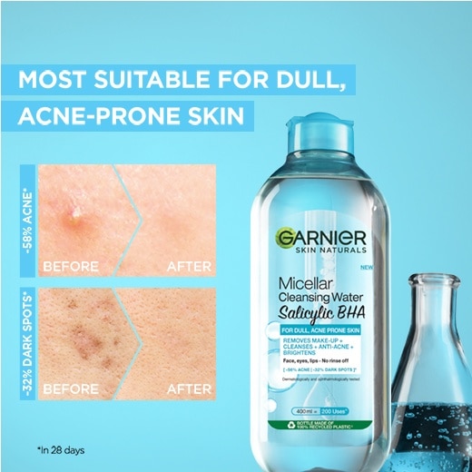 Micellar Cleansing Water Blue 125mL [FOR OILY & ACNE PRONE SKIN]