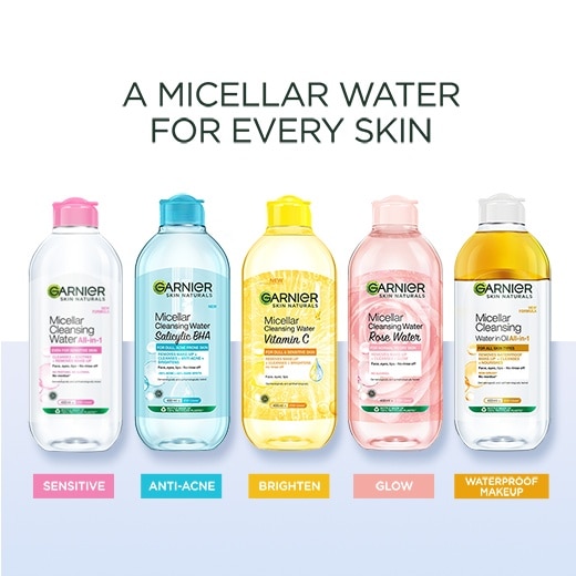 Micellar Cleansing Water Blue 125mL [FOR OILY & ACNE PRONE SKIN]