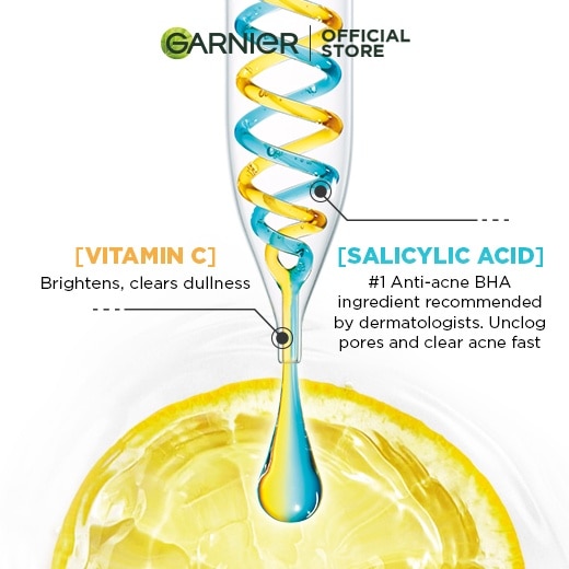 Garnier Bright Complete Anti Acne Gel Cleanser 120Ml