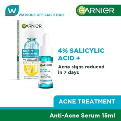GARNIER - Bright Complete Anti Acne Serum (15ml) with Niacinamide