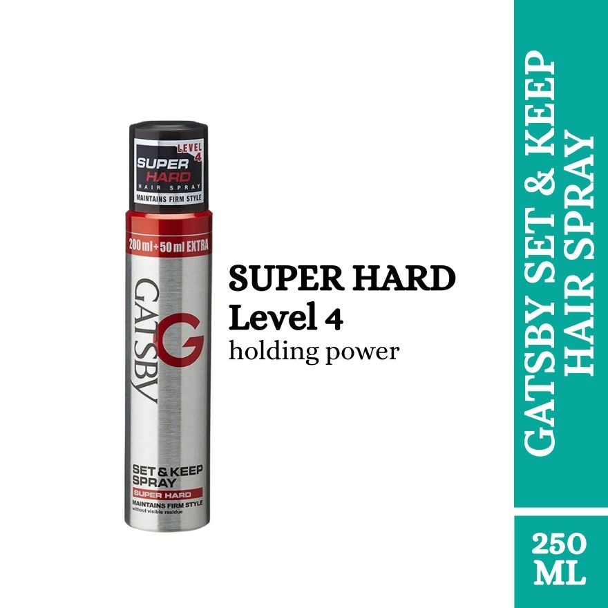Set And Keep Spray Super Hard 250ml