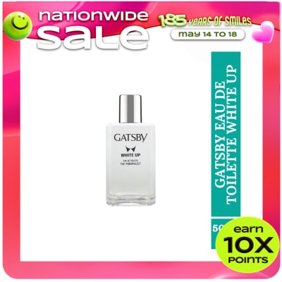 GATSBY - GATSBY White Up Eau De Toilette - The Minimalist 50ml