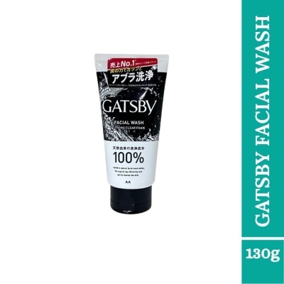 GATSBY GATSBY Facial Wash Strong Clear Foam 130ml