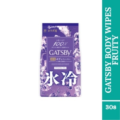 GATSBY GATSBY Deodorant Body Paper Ice Type Ice Fruity 30's image