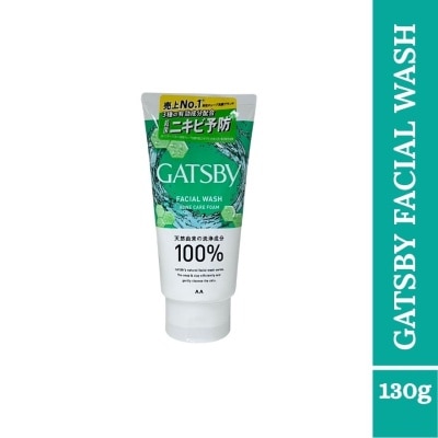 GATSBY GATSBY Facial Wash Triple Care Acne Foam AQ 130g